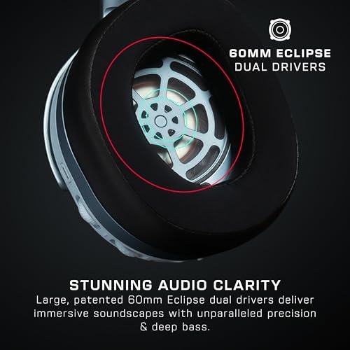 Turtle Beach Stealth 700 Gen 3 Wireless Multiplatform Amplified Gaming Headset for PS5, PS4, PC, Mobile – 60mm Drivers, AI Noise-Cancelling Mic, Bl... - Image 3