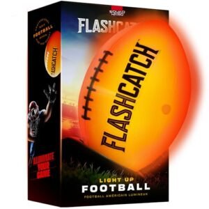 Alternative view of Light Up Football - Glow in the Dark Ball - NO 6 - Boys Gifts - Outdoor Sports, Birthday Gifts for Boys 8-15+ Year Old - Kids Teenage Youth Gift Ideas - Boy Toys Stuff Ages 8 9 10 11 12 13 14 15