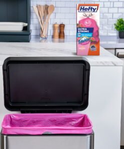 Alternative view of Strongest Tall Kitchen Trash Bags: Hefty Ultra Pink (Watermelon Scent), 13 Gallon, 40 Bags - Fabuloso Fresh