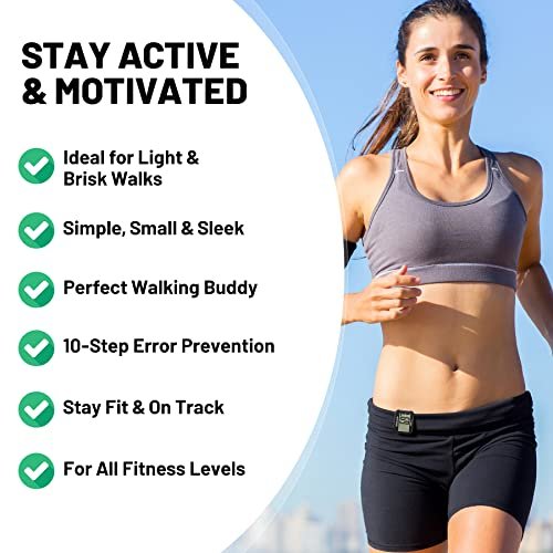 3D Pedometer for Walking, Simple Step Counter with Large Digital Display, Step Tracker with Removable Clip Lanyard, Accurately Track Steps for Men ... - Image 6