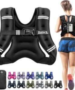 Alternative view of BAGAIL Comfort-Fit Weighted Vest for Woman, Even Weight Distribution, Faster Weight Loss, No-Chafe or Bounce for Walking & Running with Detachable ...