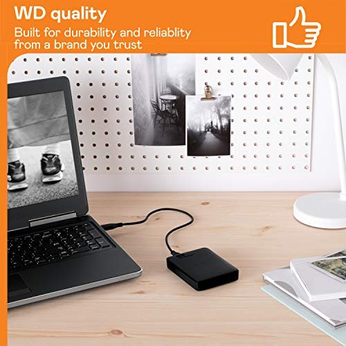 WD 6TB Elements Portable External Hard Drive for Windows, USB 3.2 Gen 1/USB 3.0 for PC & Mac, Plug and Play Ready - WDBHJS0060BBK-WESN - Image 5