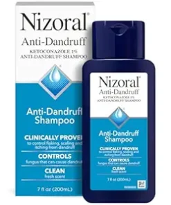 Nizoral Anti-Dandruff Shampoo with 1% Ketoconazole, Fresh Scent, 7 Fl Oz - High Quality Product Image