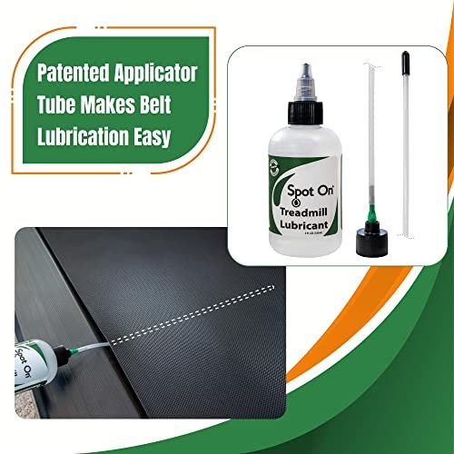 Treadmill Belt Lubricant - Made in The USA - Patented 8 inch Application Tube and Precision Twist Cap - 100% Pure Silicone - Spot On - Image 5