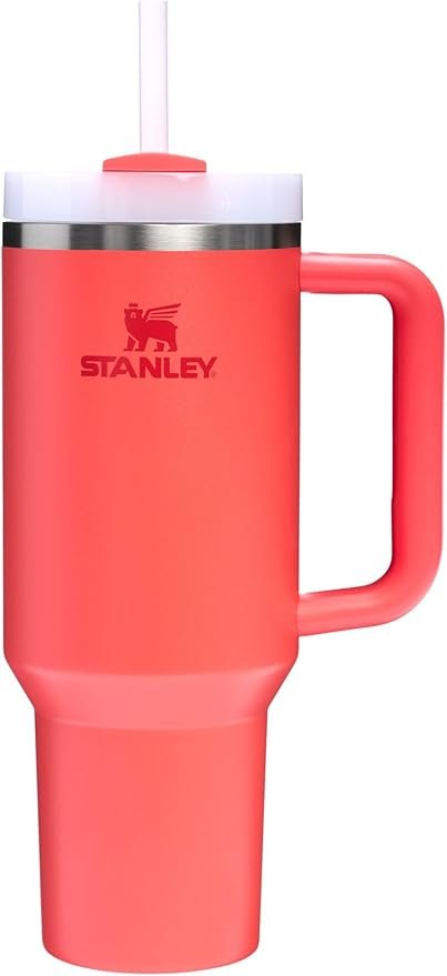 STANLEY Quencher H2.0 Tumbler with Handle and Straw 40 oz | Flowstate 3-Position Lid | Cup Holder Compatible for Travel | Insulated Stainless Steel Cu