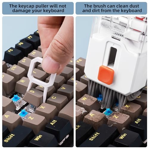 Ultimate Keyboard & Laptop Cleaning Kit - All-in-1 Screen Brush, Spray & Wipes for Electronic Devices - Image 3