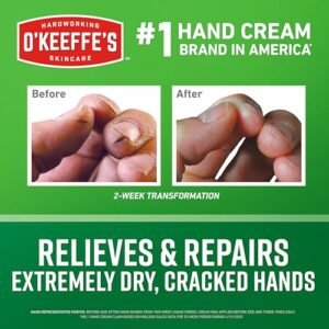 Alternative view of O'Keeffe's Working Hands Hand Cream for Extreme Dryness - 3.4 oz Jar (1 Pack) - Repairing Skincare for Cracked, Dry Hands