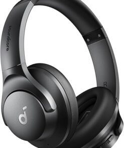 Soundcore by Anker Q20i Hybrid Active Noise Cancelling Headphones, Wireless Over-Ear Bluetooth, 40H Long ANC Playtime, Hi-Res Audio, Big Bass, Customi - High Quality Product Image