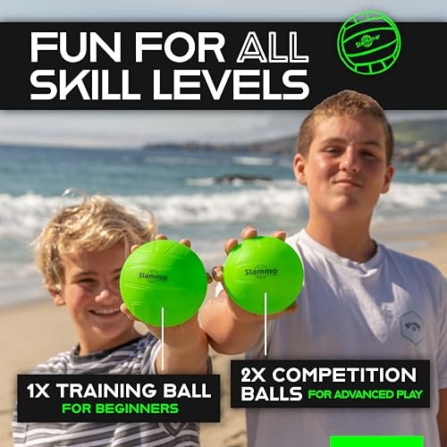 GoSports Slammo Game Set (Includes 3 Balls, Carrying Case and Rules) - Outdoor Lawn, Beach & Tailgating Roundnet Game - Image 6