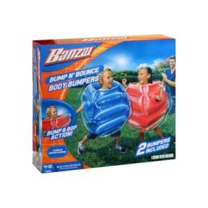 Alternative view of BANZAI: Bump N' Bounce Body Bumpers, A Game of Bumping & Bopping, 2 Bumpers Included in Red & Blue, Fun & Safe Cushion Inflatable Surface, For Ages 4 and up