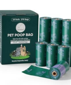 Alternative view of ATIFBOP Dog Poop Bags Rolls, Extra Thick and Leak-proof Poop Bag for Dogs, 270 Bags 18 Refill Rolls, Scented Waste Bag for Dog and Cat, Made form 6...