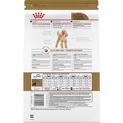 Royal Canin Breed Health Nutrition Poodle Adult Dry Dog Food, 10 lb Bag - Image 3