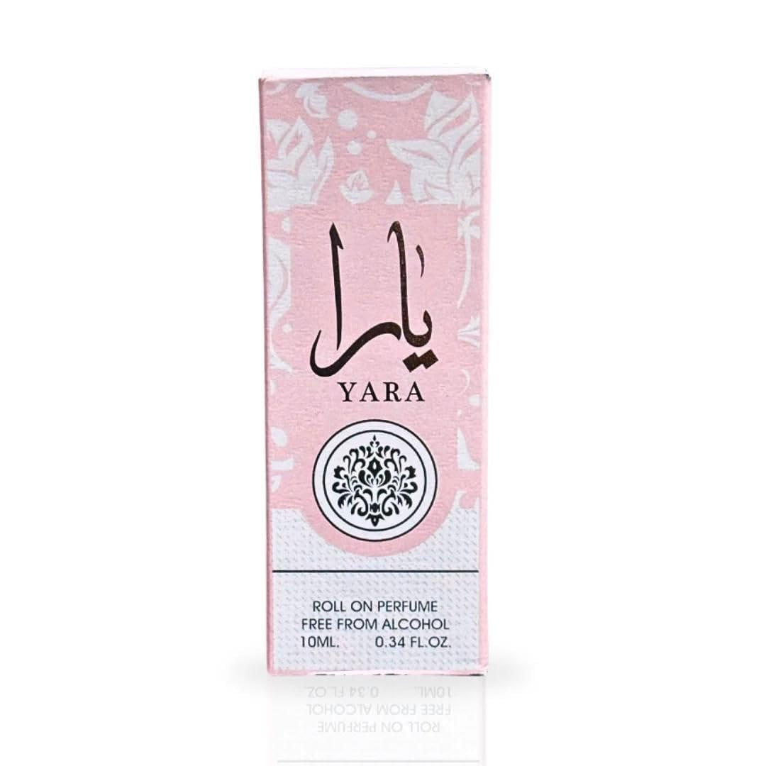 Elegant Yara Perfume Roller, 0.34 oz/10ml, Floral Scent for Women - Image 2