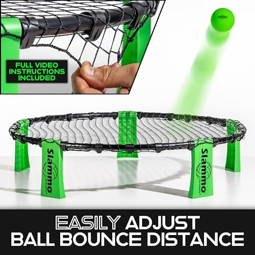 GoSports Slammo Game Set (Includes 3 Balls, Carrying Case and Rules) - Outdoor Lawn, Beach & Tailgating Roundnet Game - Image 4