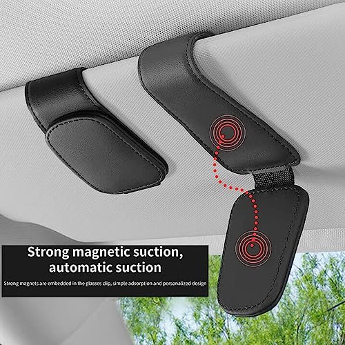 Magnetic Sunglass Holder for Car Visor - Universal Fit for All Sizes - Image 5