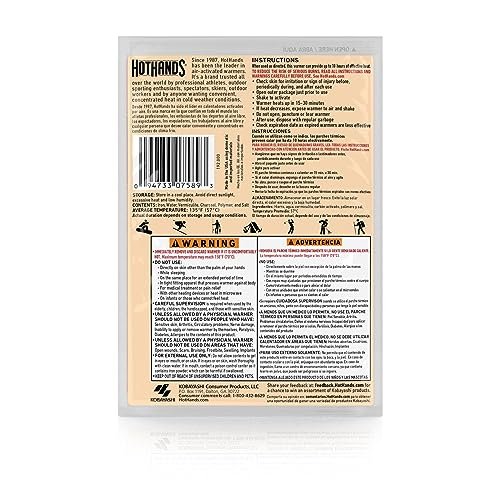 HotHands Body & Hand Super Warmers - Long Lasting Safe Natural Odorless Air Activated Warmers - Up to 18 Hours of Heat - 40 Individual Warmers - Image 5