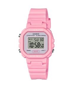 Casio LA20WH Series | Women's Digital Watch | Water Resistant | LED Light | Auto Calendar | Date Display | 1/100 SEC Stopwatch | Regular Time Keeping (HR, Min, SEC, PM, Date, Day) | 5 Yr Batt - High Quality Product Image