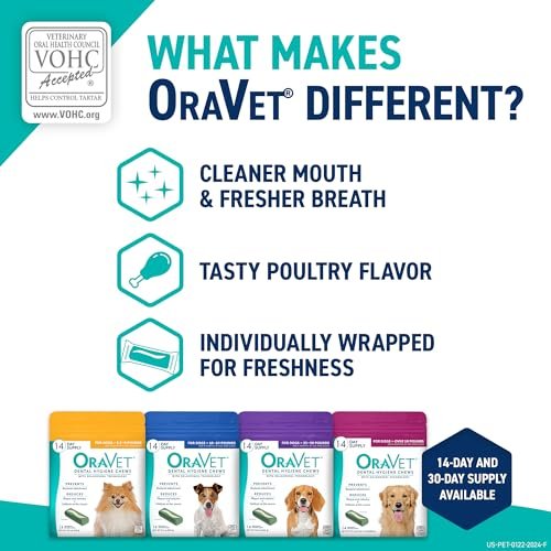 OraVet Dental Hygiene Chews for Small Dogs, Oral Care with Delmopinol, Vanilla Flavor, 14 Count - Image 7