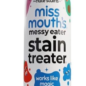 Miss Mouth's Messy Eater Stain Treater Spray - 4oz Stain Remover - Newborn & Baby Essentials - No Dry Cleaning Food, Grease, Coffee Off Laundry, Under