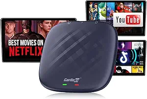 CarlinKit CarPlay Box Streaming Device for Car – YouTube, TikTok, Netflix CarPlay Adapter | Convert Wired to Wireless CarPlay & Android Auto | Android