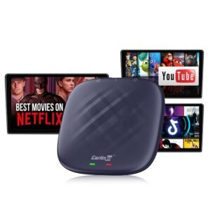 CarlinKit CarPlay Box Streaming Device for Car – YouTube, TikTok, Netflix CarPlay Adapter | Convert Wired to Wireless CarPlay & Android Auto | Android