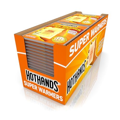 HotHands Body & Hand Super Warmers - Long Lasting Safe Natural Odorless Air Activated Warmers - Up to 18 Hours of Heat - 40 Individual Warmers - Image 2