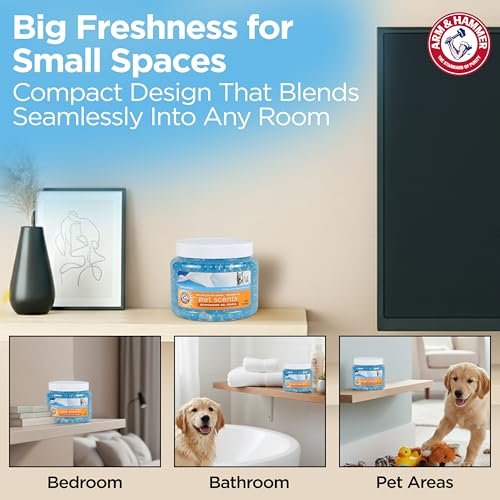 Arm & Hammer for Pets Air Care Pet Scents Deodorizing Gel Beads - Eliminate Odors in Rooms, Closets & Spaces with Long Lasting Freshness - Image 6