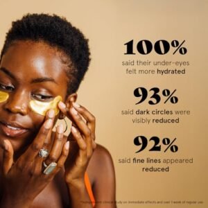 Alternative view of grace & stella Award Winning Under Eye Mask - Valentines Day Gifts for Mom, Gel Eye Patches for Dark Circles, Puffy Eyes, Undereye Bags - Vegan - Self