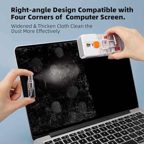 Ultimate Keyboard & Laptop Cleaning Kit - All-in-1 Screen Brush, Spray & Wipes for Electronic Devices - Image 6