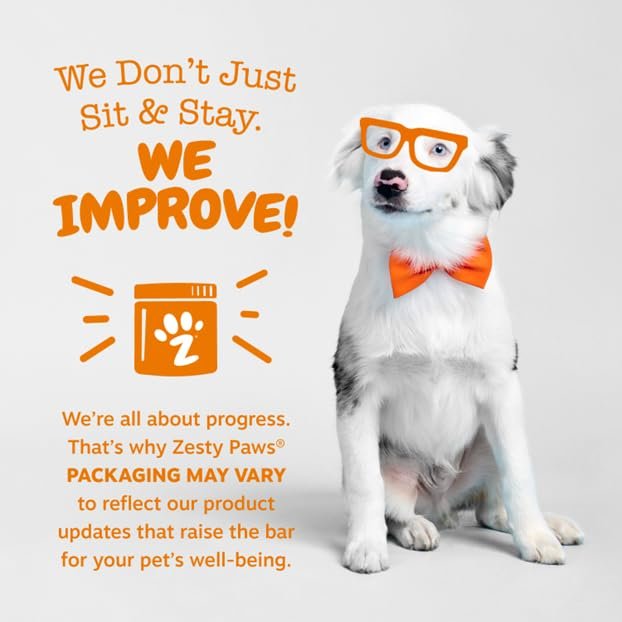 Zesty Paws Multivitamin Treats for Dogs: Joint Support + Digestive Enzymes & Probiotics, Grain-Free Vitamins & Supplements - Image 8