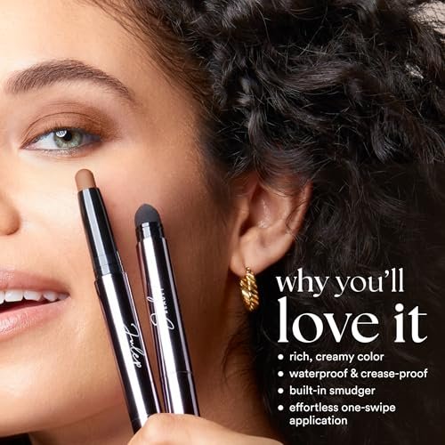 Julep Eyeshadow 101 Cream-to-Powder Waterproof Shadow Stick – Champagne Shimmer – Long-Lasting, Crease-Proof, Medium Golden-Beige Shimmer Cream Eyesha - Image 4