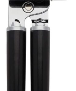 KitchenAid Classic Multifunction Can Opener and Bottle Opener Easy to Use, Razor Sharp Stainless Steel Cutting Wheel, Soft Ergonomic Handles, Black - High Quality Product Image