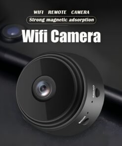 Oraolo Indoor Security Camera, 1080P Clear Night Vision, Home Surveillance Camera, Wireless Small Camera for Home Security Monitoring, Black - High Quality Product Image