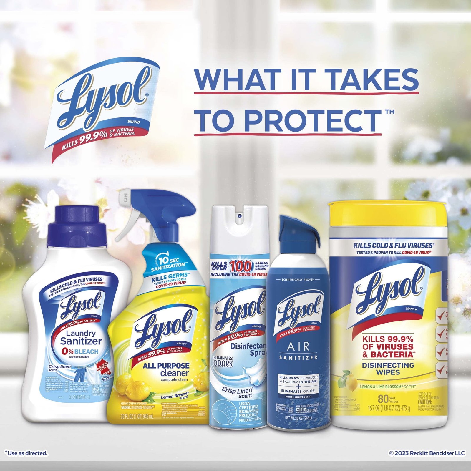 Lysol® Automatic Toilet Bowl Cleaner, Brand New Day, Mango & Hibiscus, 2 count - Image 5