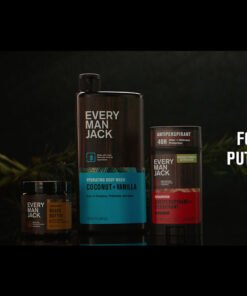 Every Man Jack Sandalwood Teak Hydrating Body Wash for Men, Naturally Derived, 16.9 fl. oz - High Quality Product Image