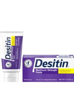 Desitin Maximum Strength Baby Diaper Rash Cream, Travel Size, 2 oz - High Quality Product Image