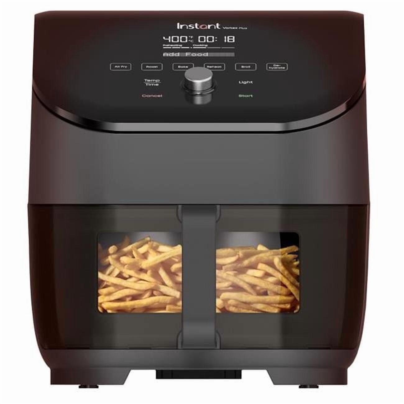 6 qt. Programmable Air Fryer, Black