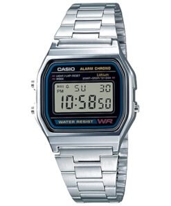Casio A158WA Series | Unisex Digital Watch | Vintage | WR | 100 SEC Stop Watch | Daily Alarm | Regular Time Keeping: Hour, Minute, Second, PM, Date, Day | Led Light | 7 Yr Battery - High Quality Product Image