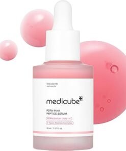 medicube PDRN Pink Peptide Serum with Salmon DNA | Pink Glow Serum with Peptides & Niacinamide for Hydration & Firm-Looking Skin | Uneven Tone Care | - High Quality Product Image