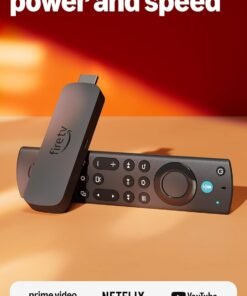 Amazon Fire TV Stick 4K Max streaming device, with AI-powered Fire TV Search, supports Wi-Fi 6E, free & live TV without cable or satellite - High Quality Product Image