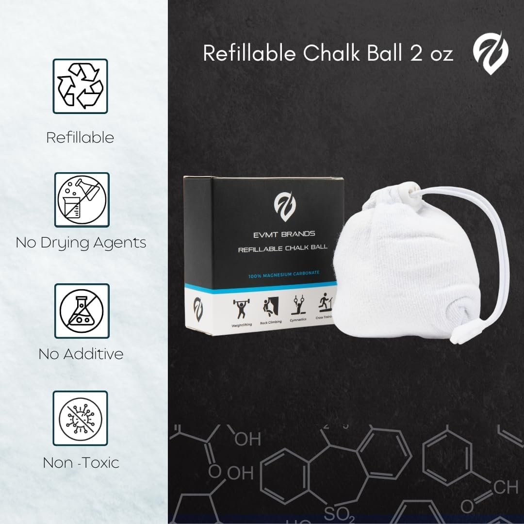 Liquid Chalk, Mess Free Gym Chalk for Weightlifting, Gymnastics, Rock Climbing, Dancing, and Lifting. Sweat Resistant and Long Lasting for Stronger... - Image 9