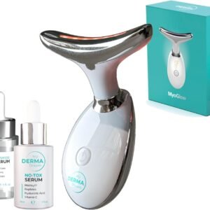 MyDermaDream MyoGlow & Niacinamide Serum & NoTox Serum - Total Body Skin Tightening and Lifting Device for Face, Neck, Arms, and Legs