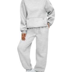 AUTOMET Womens 2 Piece Outfits Lounge Hoodie Sweatsuit Sets Plus Size Fall Fashion Clothes Airport Travel Pants Tracksuits