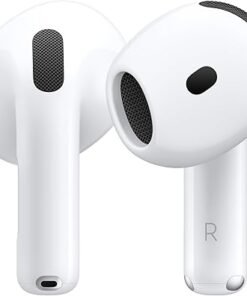 Apple AirPods 4 Wireless Earbuds, Bluetooth Headphones, with Active Noise Cancellation, Adaptive, Transparency Mode, Personalized Spatial Audio, USB-C - High Quality Product Image