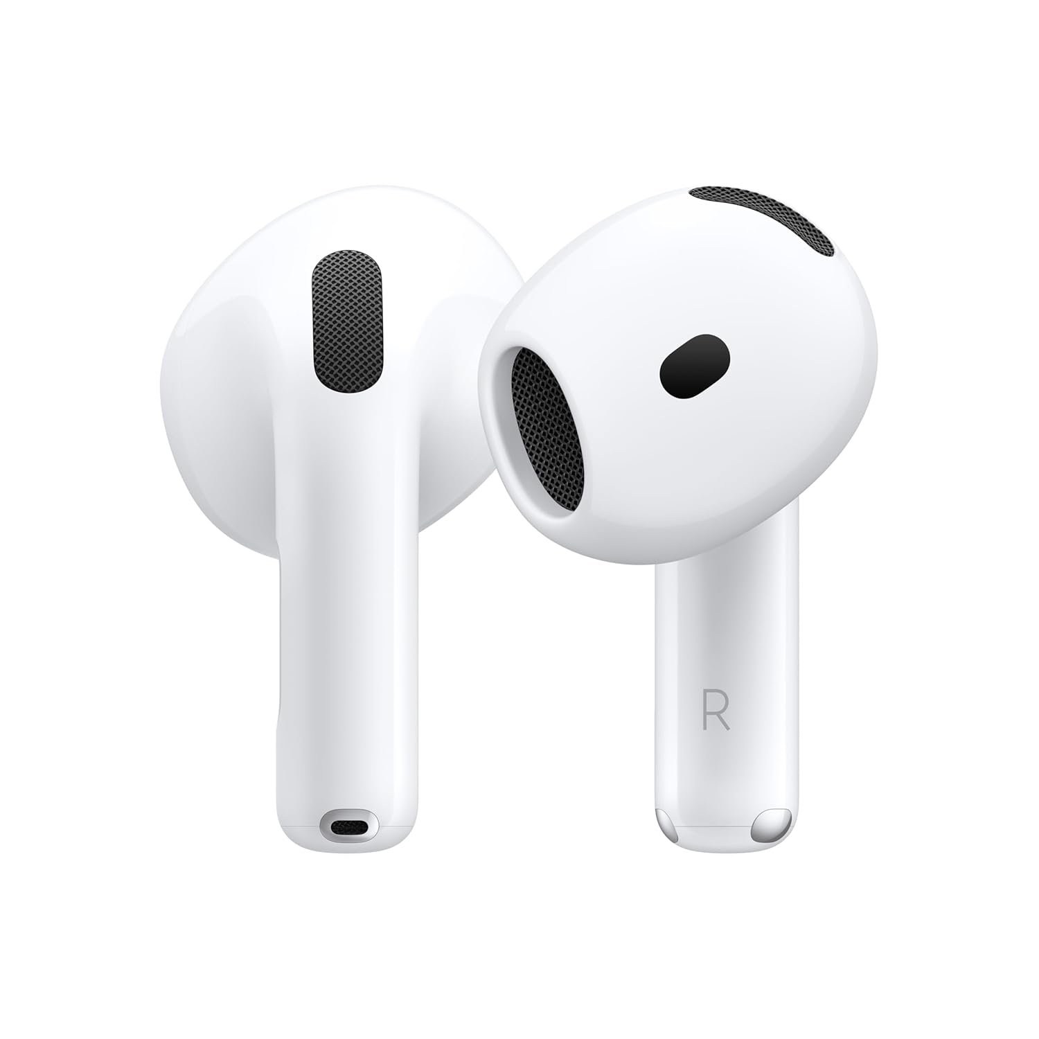 Apple AirPods 4 Wireless Earbuds, Bluetooth Headphones, with Active Noise Cancellation, Adaptive, Transparency Mode, Personalized Spatial Audio, USB-C