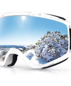 findway Ski Goggles OTG - Over Glasses Snow/Snowboard Goggles for Men, Women & Youth - 100% UV Protection