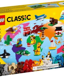 LEGO Classic Around the World 11015 Building Toy for Creative Play; Iconic Animal Toys (950 Pieces) - High Quality Product Image