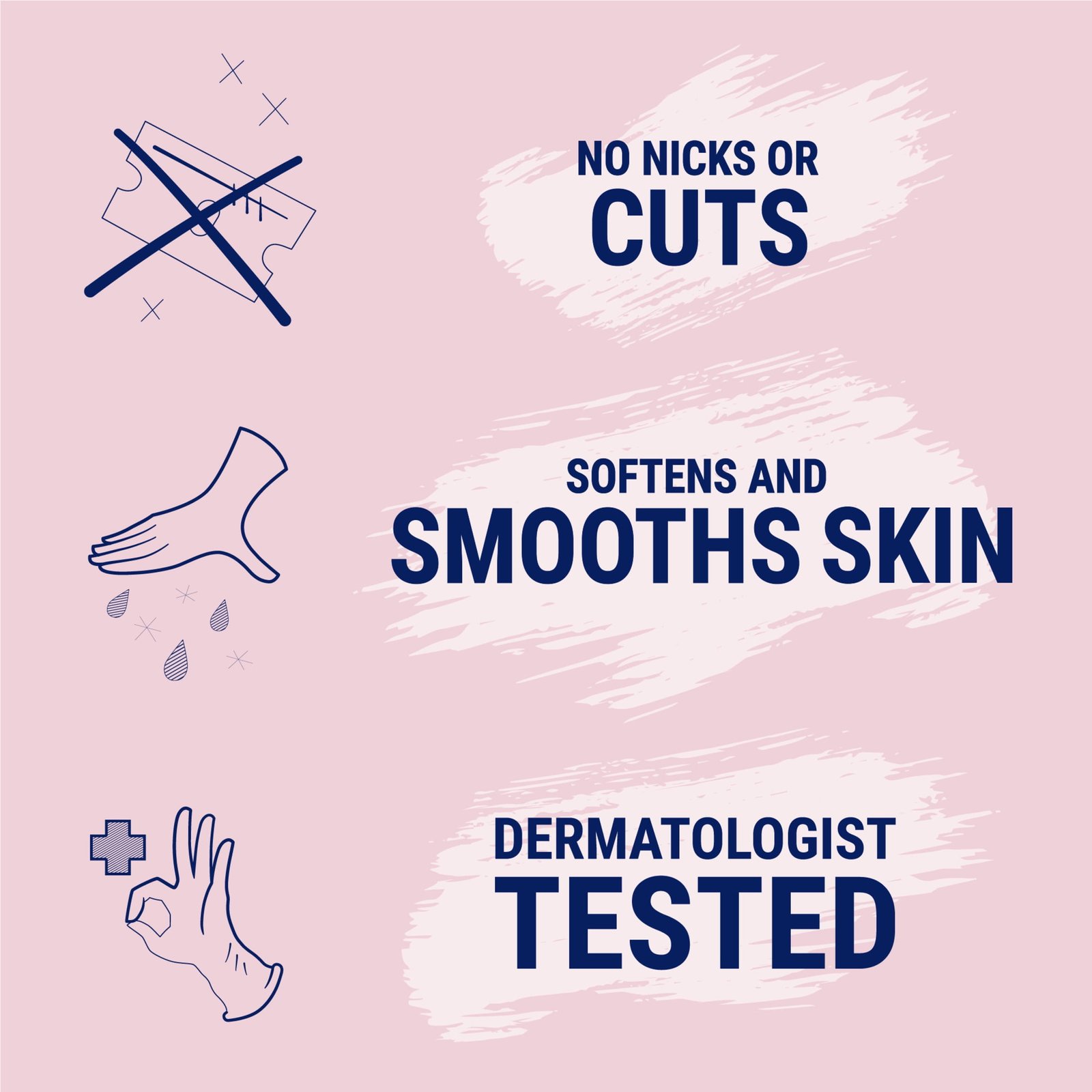 Nair Hair Remover Bladeless Shave Whipped Crème Infused with Rosewater, 5oz - Image 7