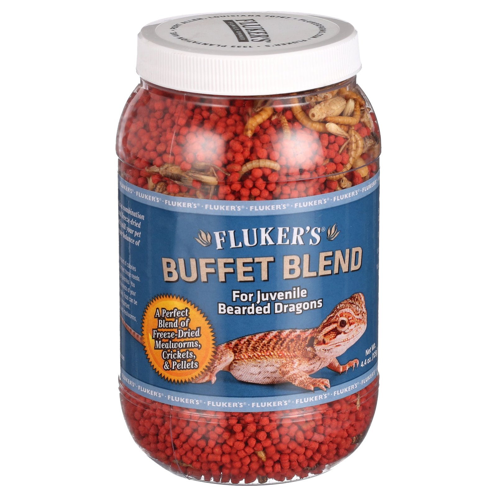 Fluker's Juvenile Bearded Dragon Buffet Blend (4.4oz) - Image 3