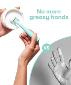 Frida Baby Silicone Diaper Rash Cream Booty Brush, Blue - High Quality Product Image